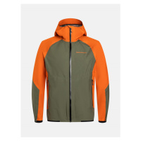 Bunda peak performance m pac gore-tex jacket oranžová