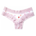 Victorias Secret pohodlné brazilské kalhotky Lace-waist Cheeky Panty