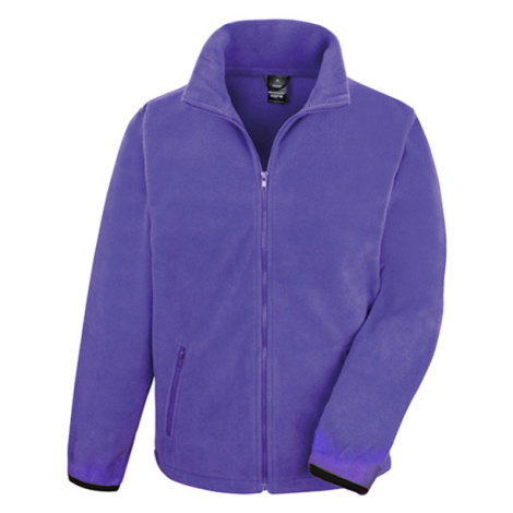 Result Pánská outdoorová fleece mikina R220M Purple