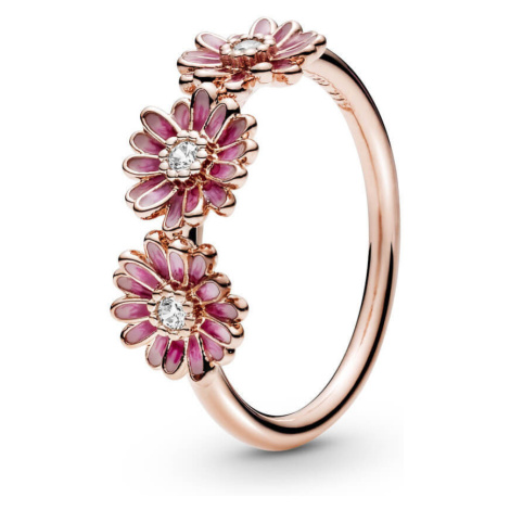 Pandora Bronzový prsten Růžové sedmikrásky 188792C01 52 mm