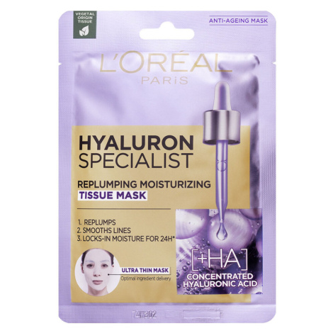 L´ORÉAL Paris Hyaluron Specialist Textilní maska 30 ml L’Oréal Paris