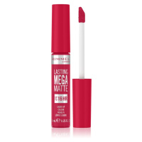 Rimmel Lasting Mega Matte lehká tekutá matná rtěnka 16h odstín Fuchsia Flush 7,4 ml