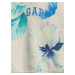 GAP béžové dětská mikina Logo floral hoodie