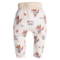 Dětské softshellové kalhoty s membránou Monkey Mum® - Lišky na houbách 62