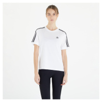 adidas 3 Stripe Tee White