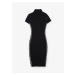 Michael Kors dámské úpletové šaty černé s logem