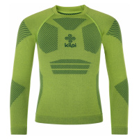 Chlapecké funkční triko s dlouhým rukávem Kilpi NATHAN-JB světle zelená