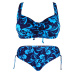 Agra Blue vyšší plavky s výztuží HB23-8 modrá