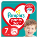 Pampers Active Baby Pants Kalhotkové plenky vel. 7, 17+ kg, 74 ks