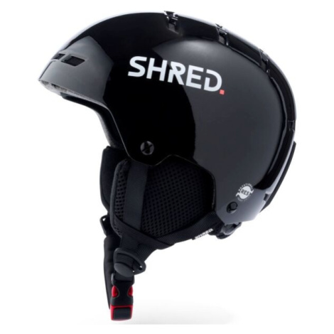 SHRED TOTALITY Lyžařská helma, černá, velikost