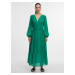 Orsay Zelené dámské maxi šaty - Dámské