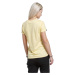 Meatfly dámské tričko Ladies MF Logo Light Yellow | Žlutá | 100% bavlna