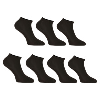 5PACK ponožky Nedeto nízké černé (5NDTPN1001)