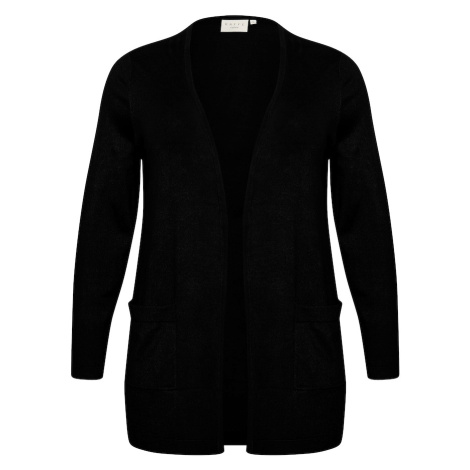 KAFFE CURVE Kardigan černá