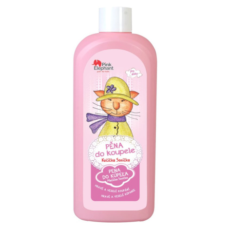 Pink Elephant Girls pěna do koupele pro děti Kitty 500 ml