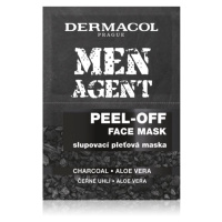 Dermacol Men Agent slupovací maska proti černým tečkám s aktivním uhlím pro muže 15 ml