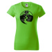 DOBRÝ TRIKO Vtipné dámské vodácké tričko NA ŘECE Barva: Apple green