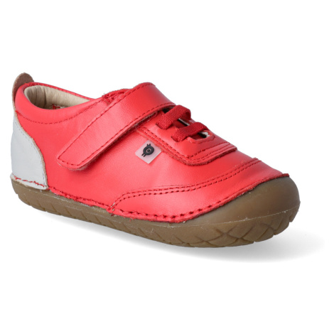 Barefoot tenisky Oldsoles - Caramba bright red