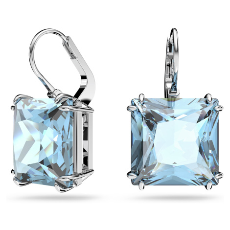 Swarovski Výrazné visací náušnice s modrými krystaly Millenia 5619472