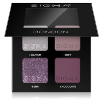 Sigma Beauty Quad paletka očních stínů odstín Bonbon 4 g