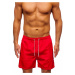 Červené pánské plavecké šortky Bolf ST019