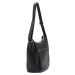 Kožená kabelka Pierre Cardin 55039 TSC černá
