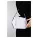 LuviShoes CUARTO Gray Satin Women's Handbag