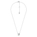 Michael Kors Slušivý stříbrný náhrdelník se zirkony MKC1660CZ040