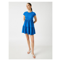 Koton Short Sleeve Frilly Dress