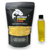 Method feeder fans premium method mix set 600 g + 200 ml booster - ananas