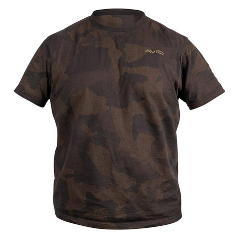 Avid Tričko Distortion Camo T-Shirt Avid Carp