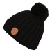 Lewro IZARO Chlapecká pletená čepice, černá, velikost