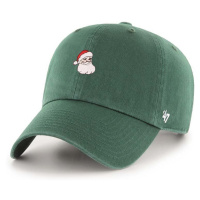 Bavlněná čepice 47brand zelená barva, s aplikací