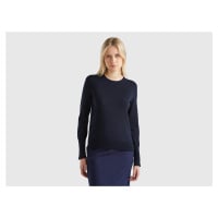 Benetton, Slim Fit Sweater In Viscose Blend