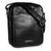 Kožená taška přes rameno SendiDesign SD-52005 černá