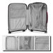 Konofactory Fialový prémiový skořepinový kufr s TSA zámkem "Solid" - M (35l), L (65l)