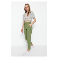 Trendyol Light Khaki kalhoty