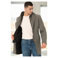 PLT8376 DEWBERRY MEN'S COAT-DARK GREY-2