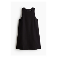 H & M - Mini šaty áčkový střih - černá