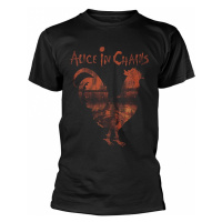 Alice in Chains tričko, Dirt Rooster Silhouette Black, pánské