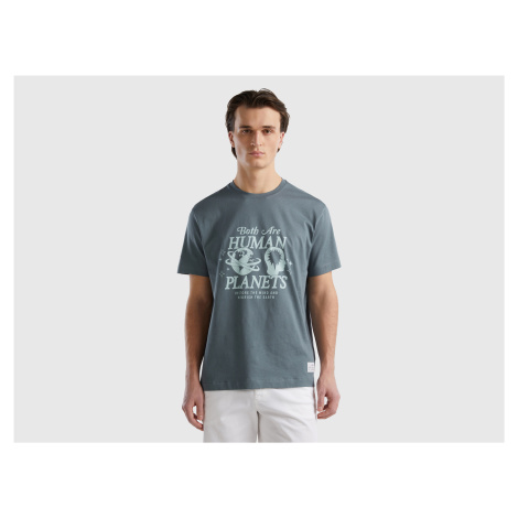 Benetton, T-shirt In Pure Organic Cotton United Colors of Benetton