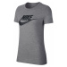 Dámské tričko Nike Sportswear Essential Šedá / Černá
