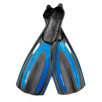 AQUA SPEED Unisex's Snorkel Flippers Hydro Navy Blue Pattern 11