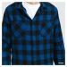 Urban Classics Checked Flanell Shirt Black/ Blue