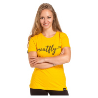 Meatfly dámské tričko Luna Deep Yellow | Žlutá