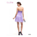 krátké fialové společenské šaty Violeta