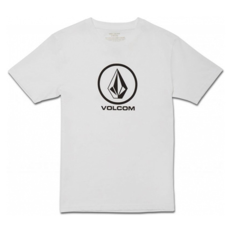 TRIKO VOLCOM Circle Stone Bsc S/S KIDS - bílá