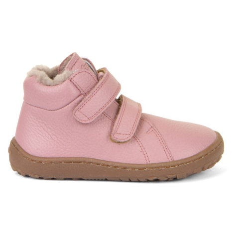 FRODDO KOTNÍČKOVÉ Zimní Pink | Dětské zimní zateplené barefoot boty