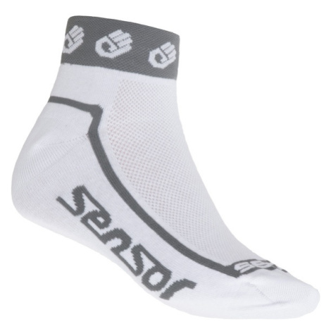 Ponožky SENSOR RACE LITE SMALL HANDS bílé