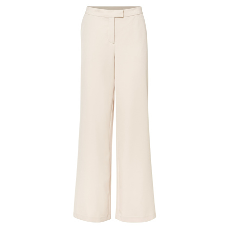 Bonprix BODYFLIRT kalhoty s širokými nohavicemi Barva: Béžová, Mezinárodní